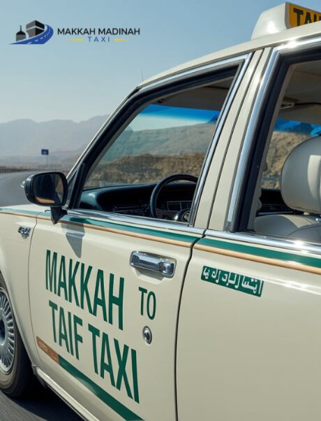 Image shows the Taif Taxi